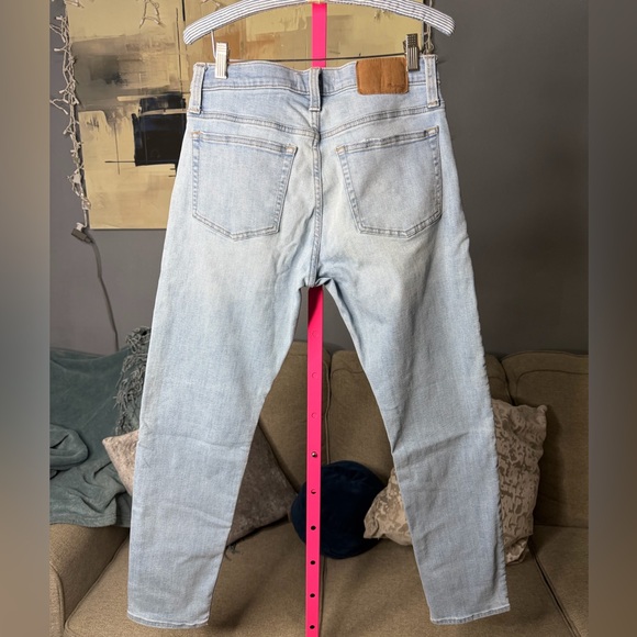 Madewell Men’s Slim Fit Coolmax Light Wash Jeans 30x30 ✨ - Picture 6 of 9